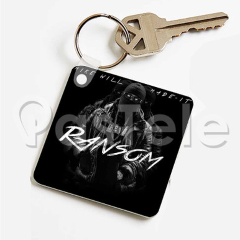 Mike Wi LL Made It Custom Art Keychain Key Ring Jewelry Necklaces Pendant Two Sides