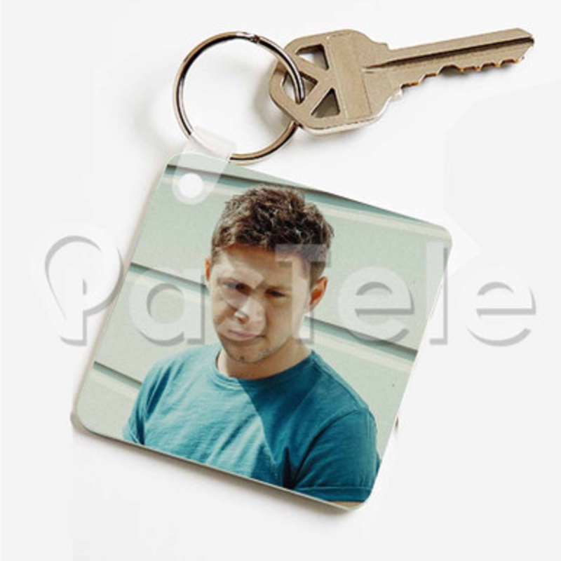 Niall Horan Custom Art Keychain Key Ring Jewelry Necklaces Pendant Two Sides