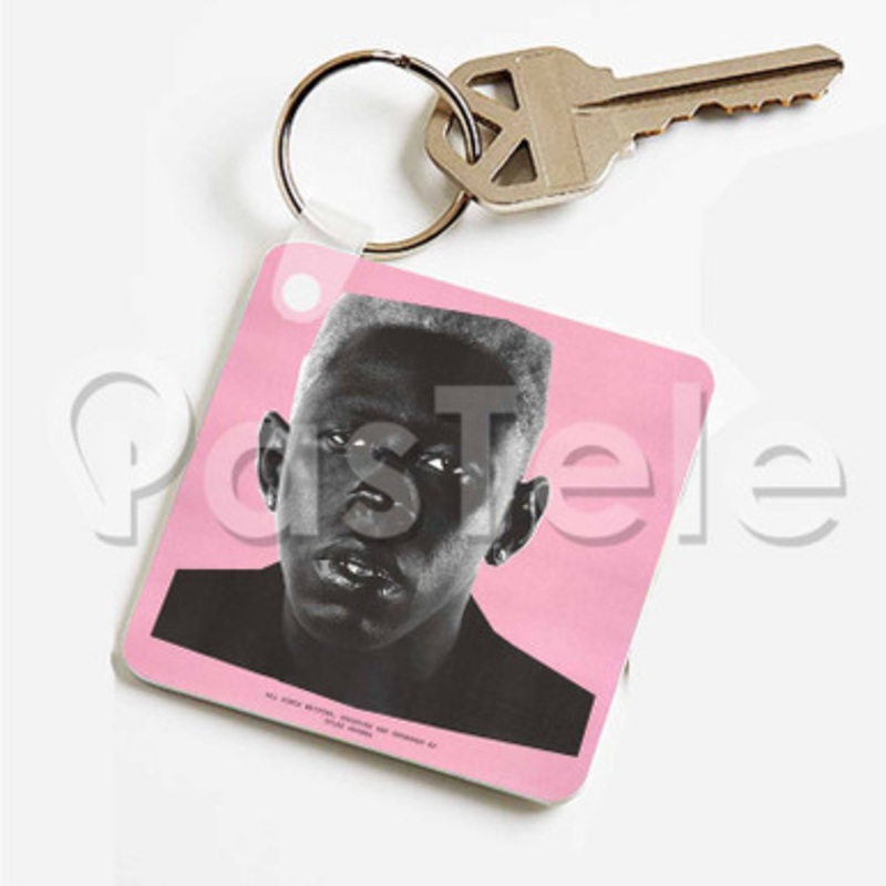 the Creator Tyler IGOR Custom Art Keychain Key Ring Jewelry Necklaces Pendant Two Sides