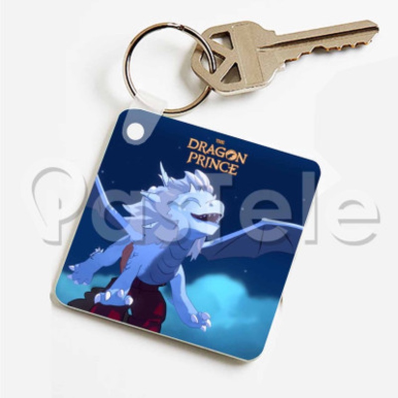 The Dragon Prince Custom Art Keychain Key Ring Jewelry Necklaces Pendant Two Sides