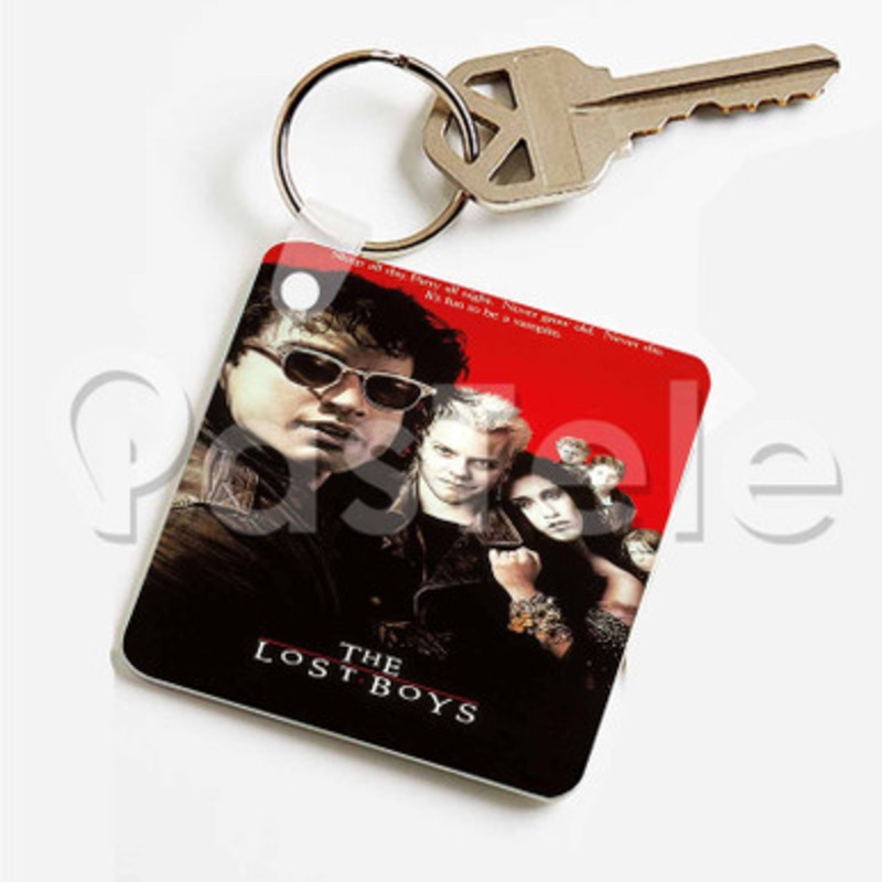 The Lost Boys Custom Art Keychain Key Ring Jewelry Necklaces Pendant Two Sides