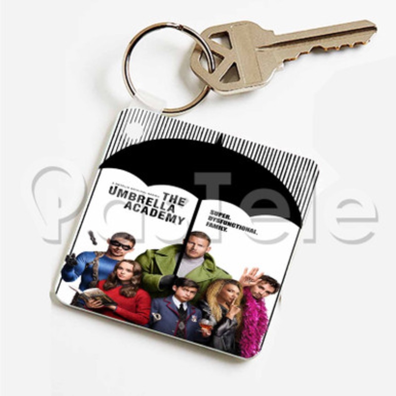 The Umbrella Academy Custom Art Keychain Key Ring Jewelry Necklaces Pendant Two Sides