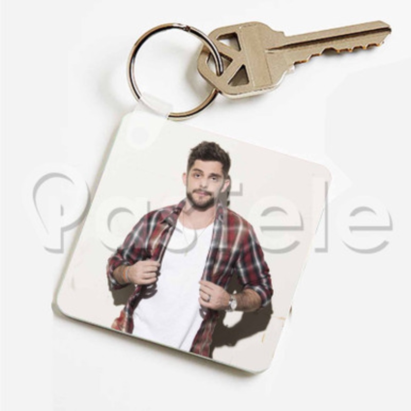 thomas rhett Custom Art Keychain Key Ring Jewelry Necklaces Pendant Two Sides