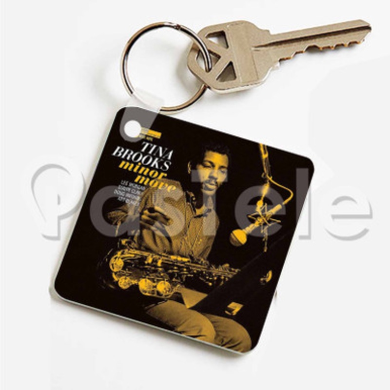 Tina Brooks Minor Move Custom Art Keychain Key Ring Jewelry Necklaces Pendant Two Sides