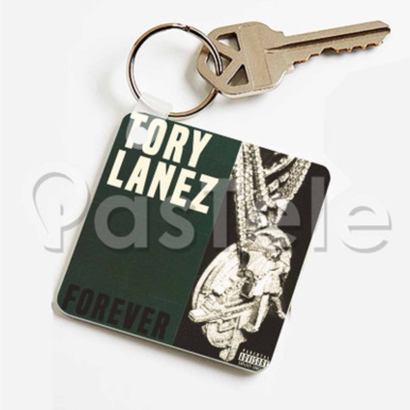 Tory Lanez Forever Custom Art Keychain Key Ring Jewelry Necklaces Pendant Two Sides