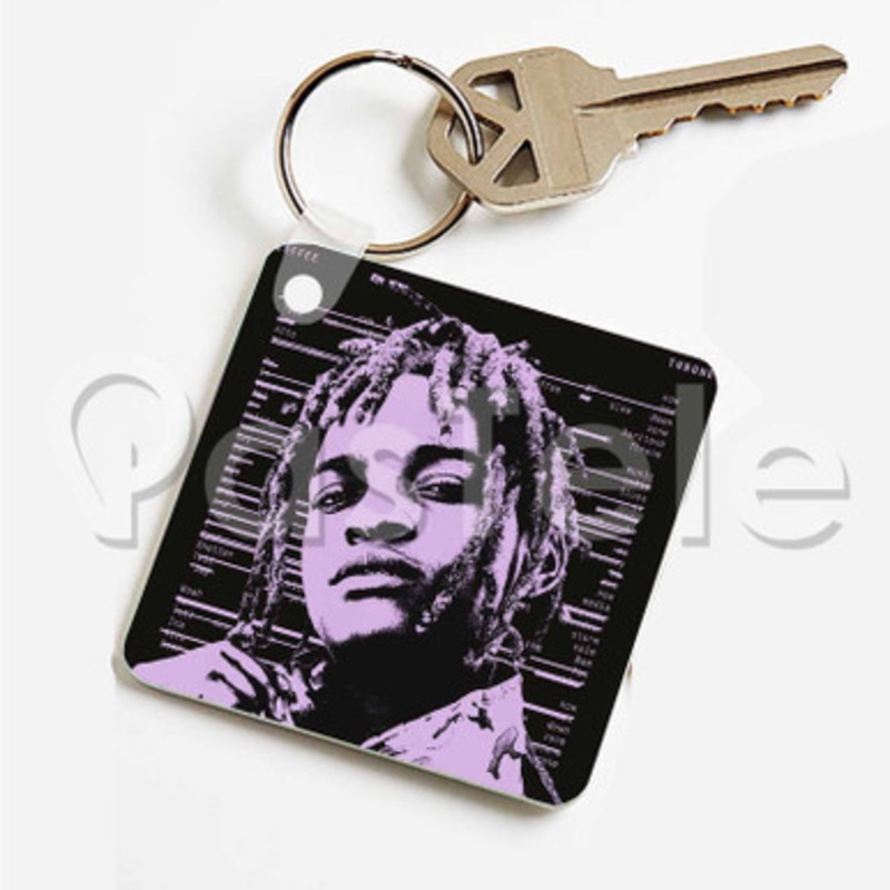 Koffee Rapture Custom Art Keychain Key Ring Jewelry Necklaces Pendant Two Sides