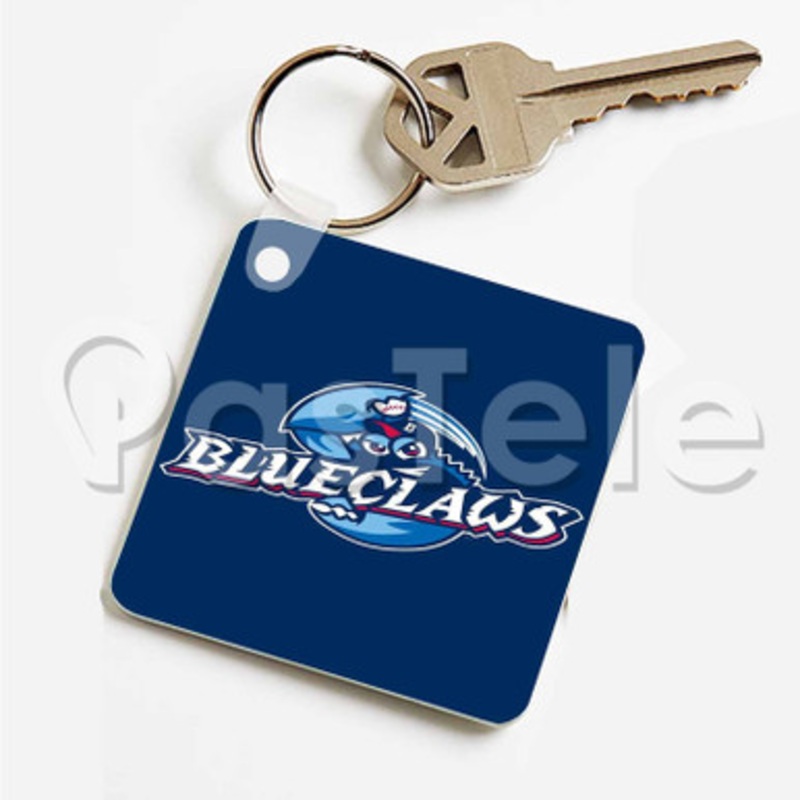 Lakewood Blue Claws Custom Art Keychain Key Ring Jewelry Necklaces Pendant Two Sides