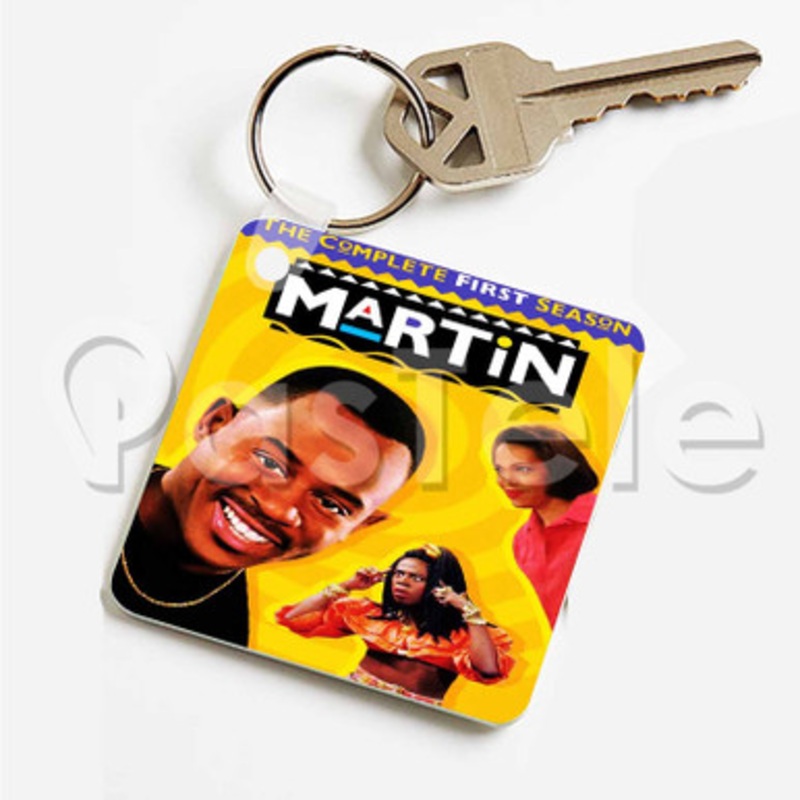Martin Lawrence Comedy Show Custom Art Keychain Key Ring Jewelry Necklaces Pendant Two Sides