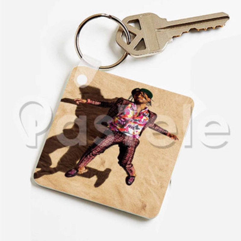 Miguel Sky Walker Custom Art Keychain Key Ring Jewelry Necklaces Pendant Two Sides