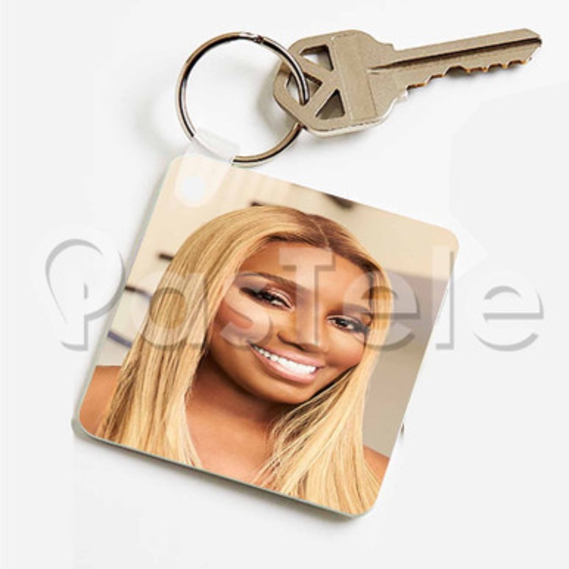 Ne Ne Leakes Custom Art Keychain Key Ring Jewelry Necklaces Pendant Two Sides