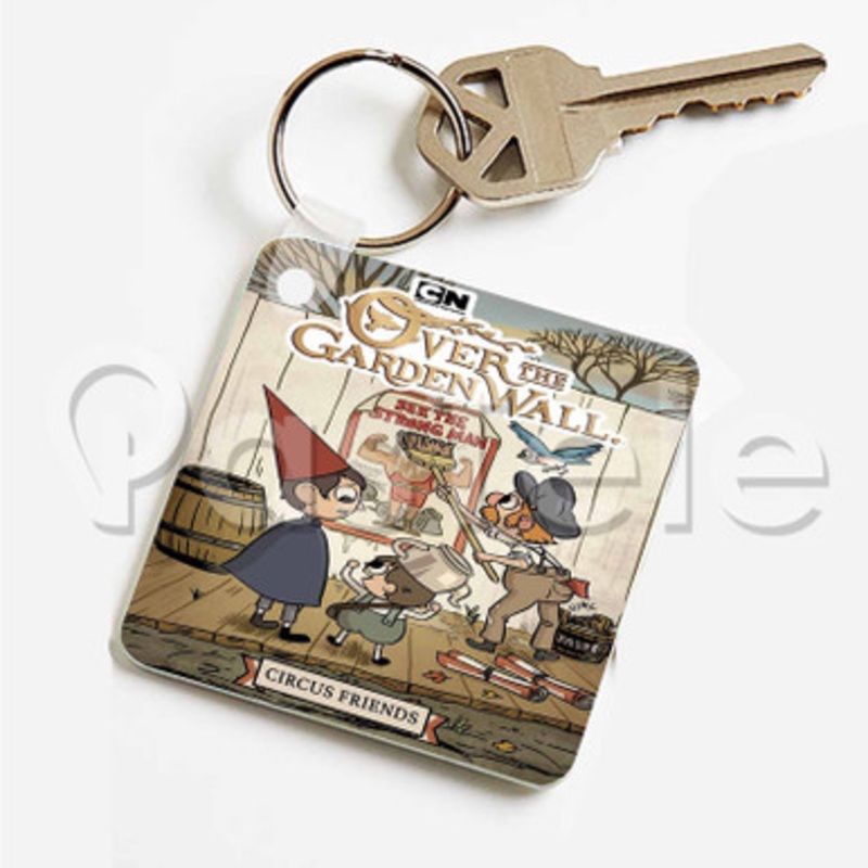 Over the Garden Wall Custom Art Keychain Key Ring Jewelry Necklaces Pendant Two Sides