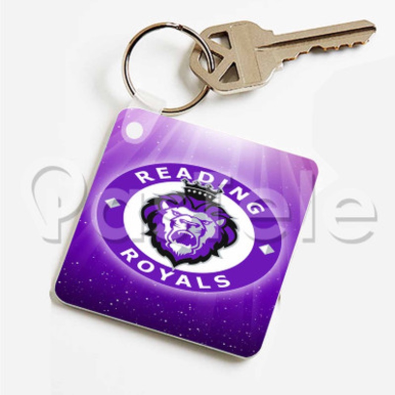 Reading Royals Custom Art Keychain Key Ring Jewelry Necklaces Pendant Two Sides