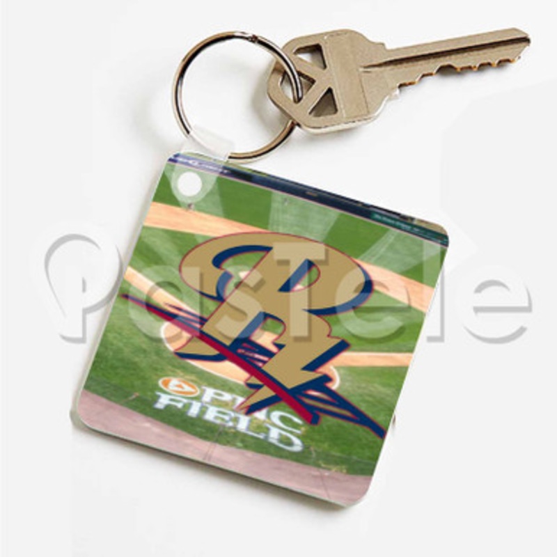 Scranton Wilkes Barre Rail Riders Custom Art Keychain Key Ring Jewelry Necklaces Pendant Two Sides