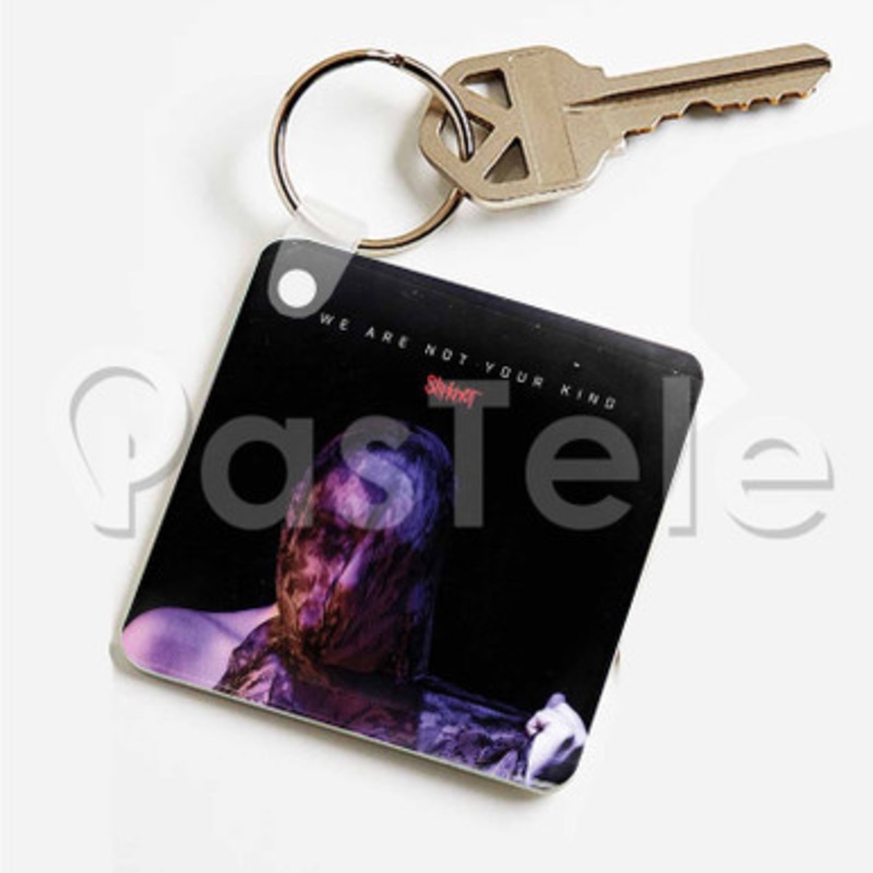 Slipknot We Are Not Your Kind Custom Art Keychain Key Ring Jewelry Necklaces Pendant Two Sides
