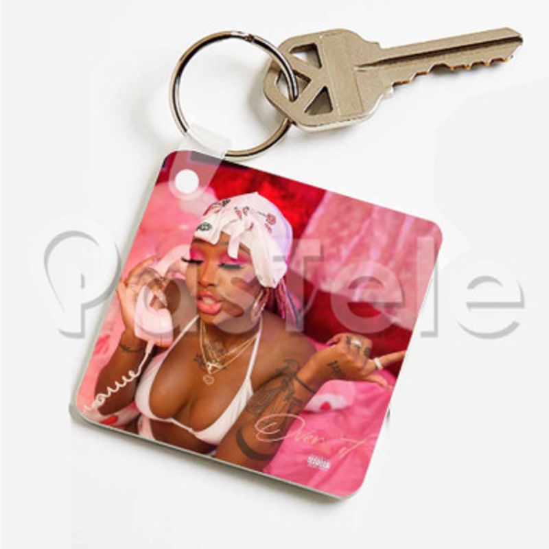 Summer Walker I ll Kill You Custom Art Keychain Key Ring Jewelry Necklaces Pendant Two Sides