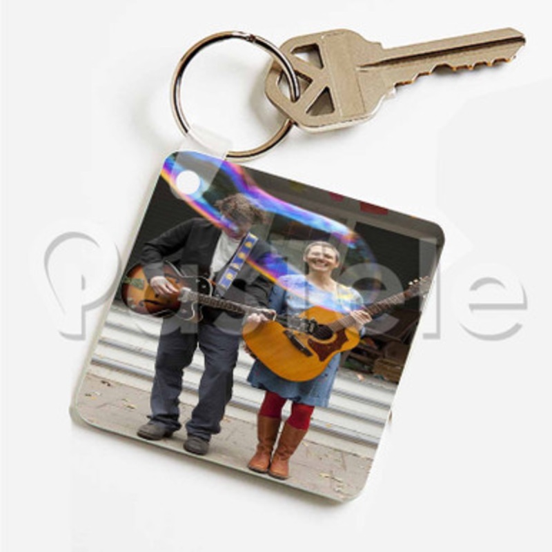 The Weepies Custom Art Keychain Key Ring Jewelry Necklaces Pendant Two Sides