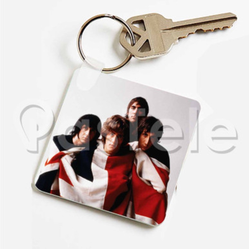 the who 2 Custom Art Keychain Key Ring Jewelry Necklaces Pendant Two Sides