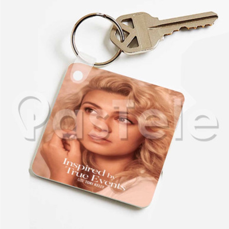 Tori Kelly Custom Art Keychain Key Ring Jewelry Necklaces Pendant Two Sides