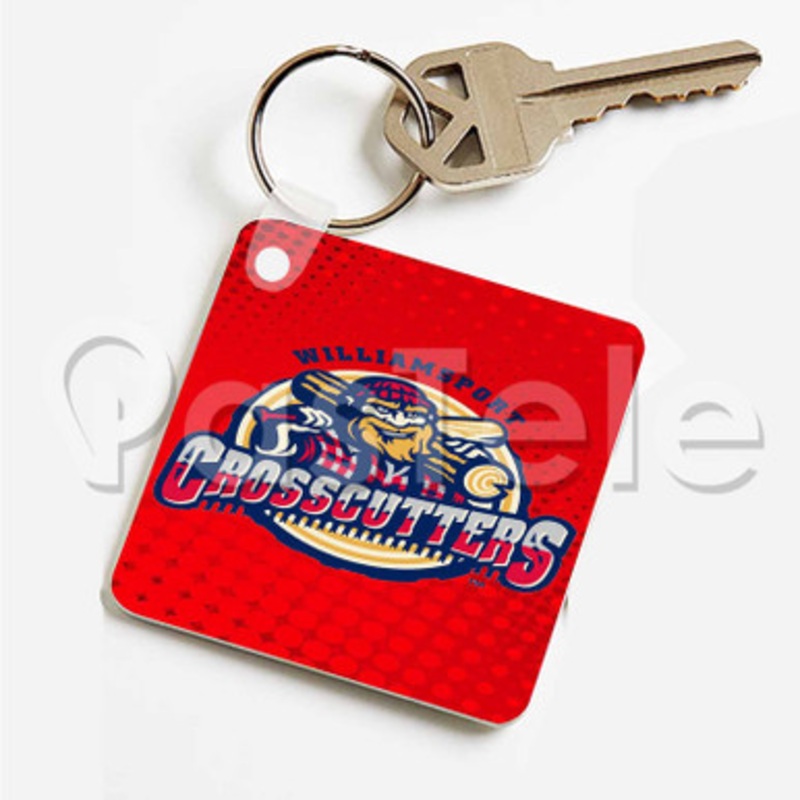 Williamsport Crosscutters Custom Art Keychain Key Ring Jewelry Necklaces Pendant Two Sides