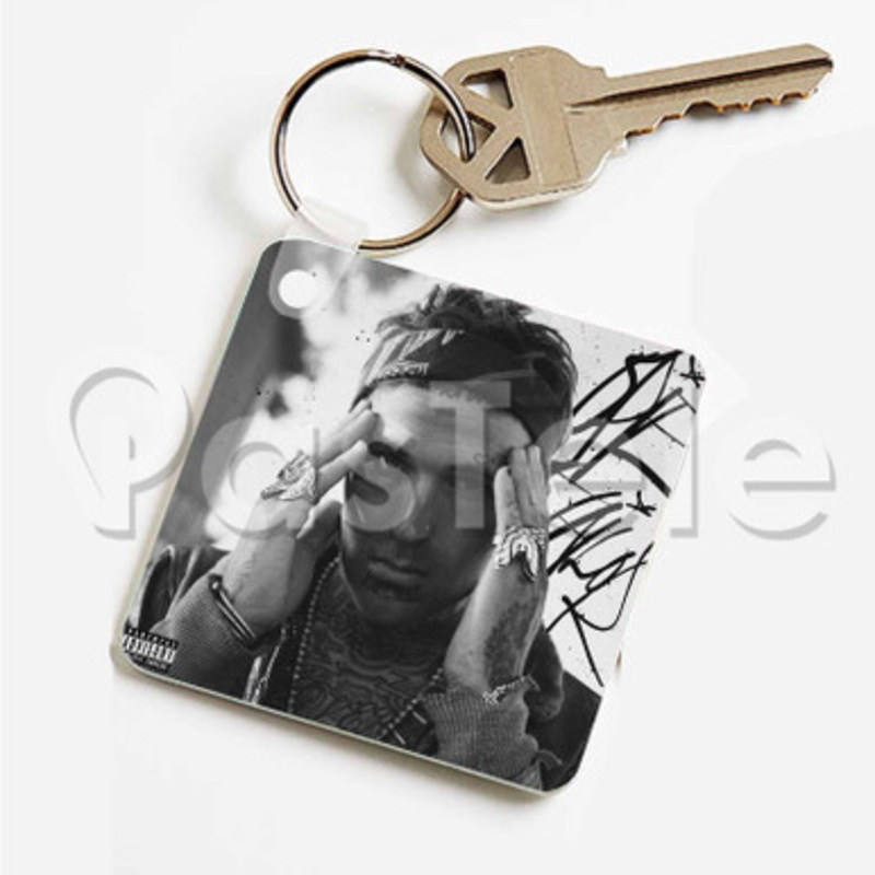 Yelawolf Opie Taylor Custom Art Keychain Key Ring Jewelry Necklaces Pendant Two Sides