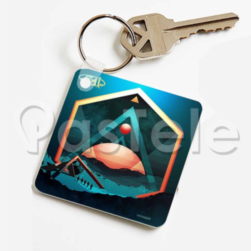 311 Voyager Custom Keychain Jewelry Necklaces Pendant Two Sides Key