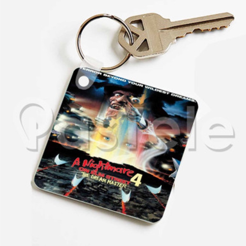 A Nightmare on Elm Street 4 The Dream Master Custom Keychain Jewelry Necklaces Pendant Two Sides Key