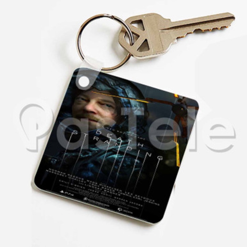 Death Stranding Custom Keychain Jewelry Necklaces Pendant Two Sides Key