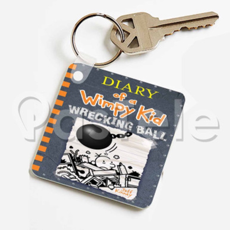 Diary of a Wimpy Kid Wrecking Ball Custom Keychain Jewelry Necklaces Pendant Two Sides Key