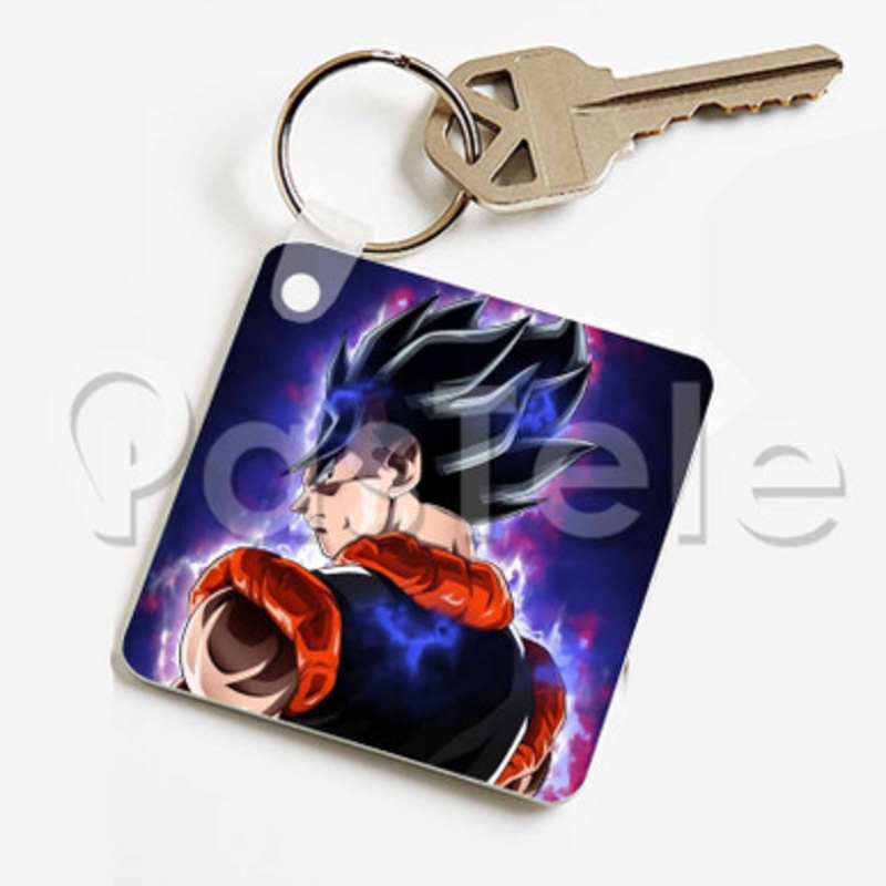 Dragon Ball Custom Keychain Jewelry Necklaces Pendant Two Sides Key
