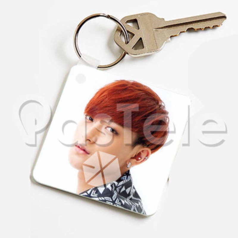 Exo Hu ng Zit o Custom Keychain Jewelry Necklaces Pendant Two Sides Key