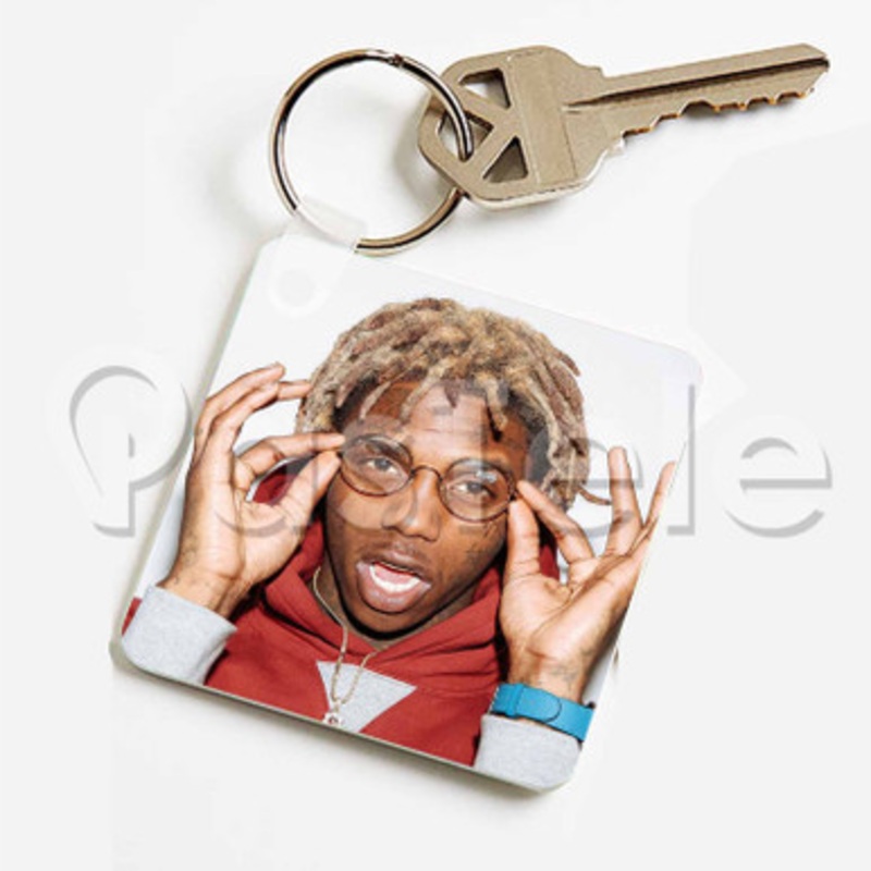 Famous Dex Custom Keychain Jewelry Necklaces Pendant Two Sides Key