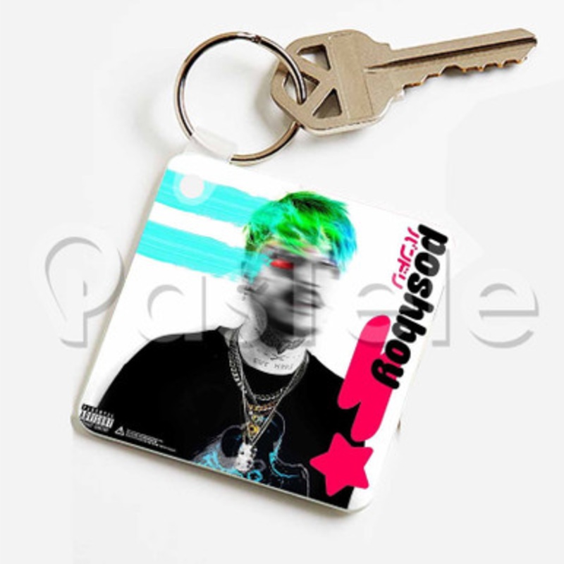 Itsoktocry Poshboy Custom Keychain Jewelry Necklaces Pendant Two Sides Key