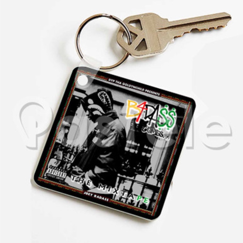 Joey Badass Custom Keychain Jewelry Necklaces Pendant Two Sides Key