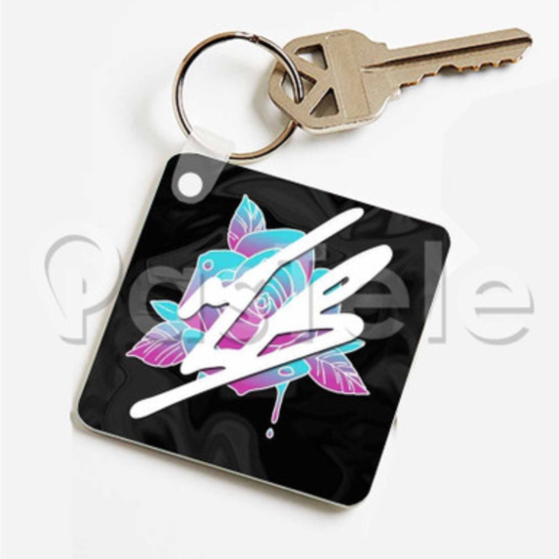 tanner braungardt 2 Custom Art Keychain Key Ring Jewelry Necklaces Pendant Two Sides