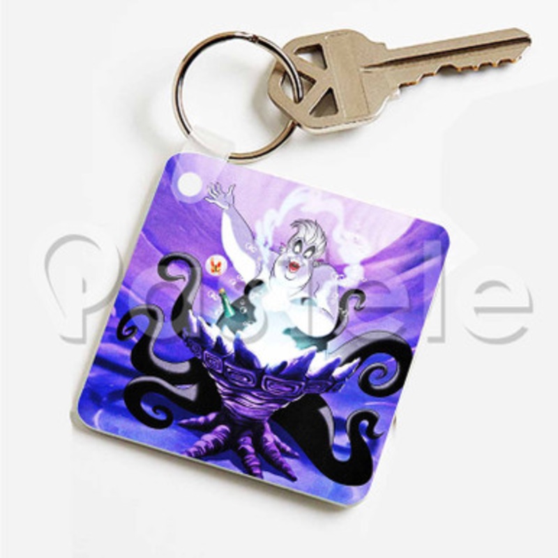 ursula Custom Art Keychain Key Ring Jewelry Necklaces Pendant Two Sides