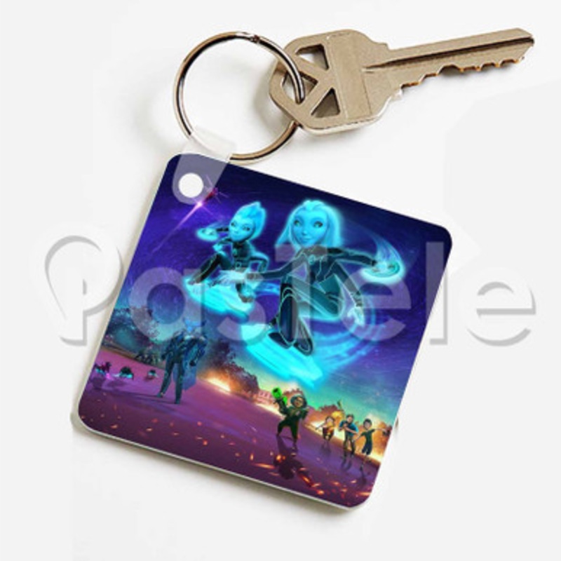 3 Below Tales Of Arcadia Custom Keychain Jewelry Necklaces Pendant Two Sides Key