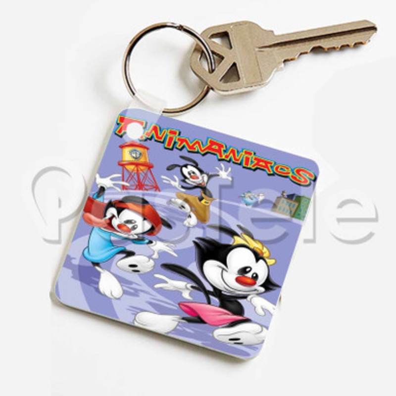 Animaniacs Custom Keychain Jewelry Necklaces Pendant Two Sides Key