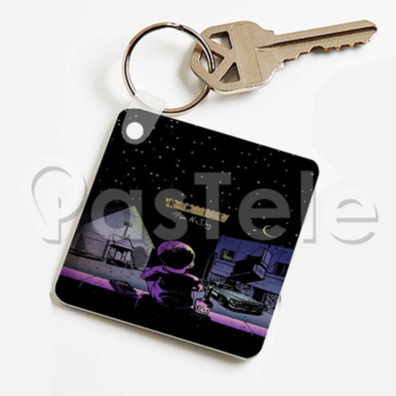 Big KRIT Custom Keychain Jewelry Necklaces Pendant Two Sides Key