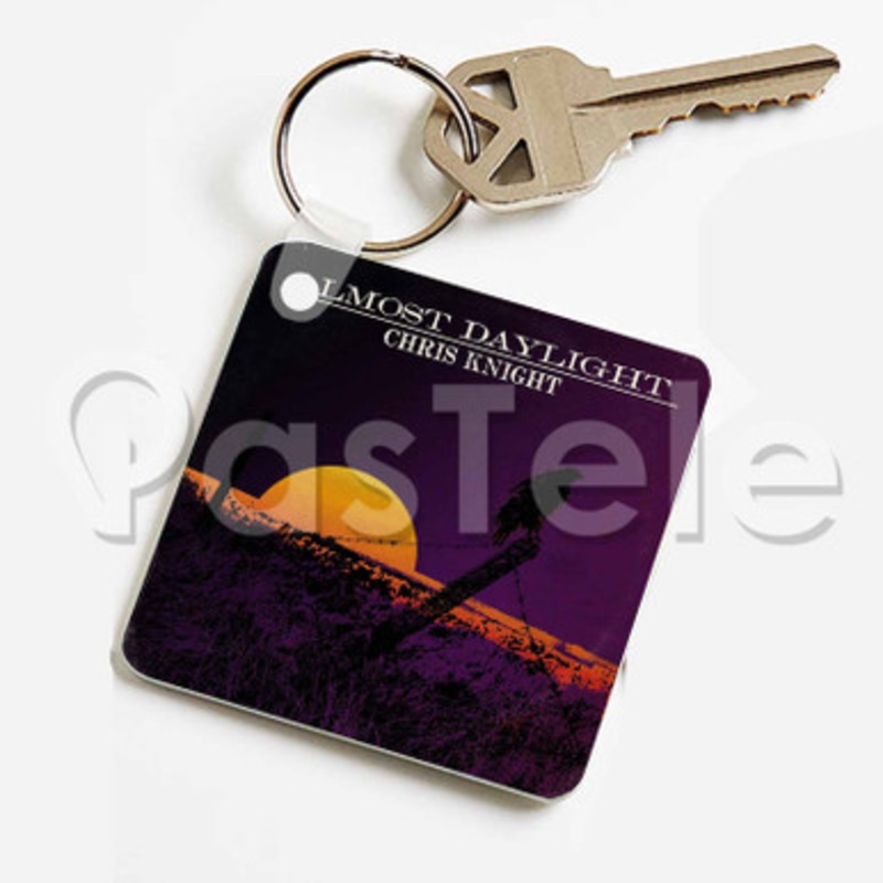 Chris Knight Almost Daylight Custom Keychain Jewelry Necklaces Pendant Two Sides Key