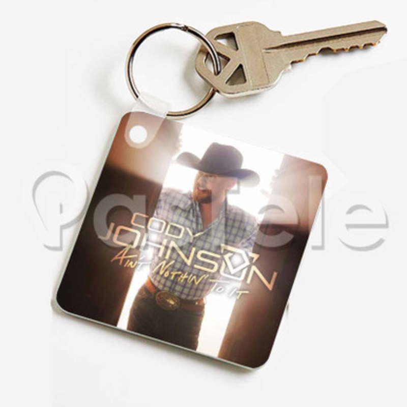 Cody Johnson Nothin on You Custom Keychain Jewelry Necklaces Pendant Two Sides Key