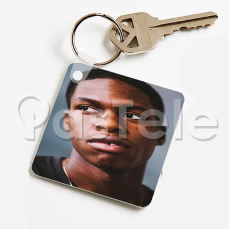 Daniel Caesar Custom Keychain Jewelry Necklaces Pendant Two Sides Key