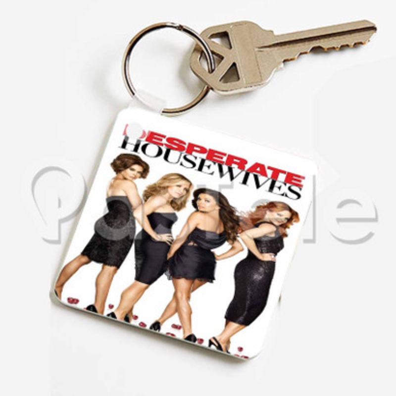 Desperate Housewives season 8 Custom Keychain Jewelry Necklaces Pendant Two Sides Key