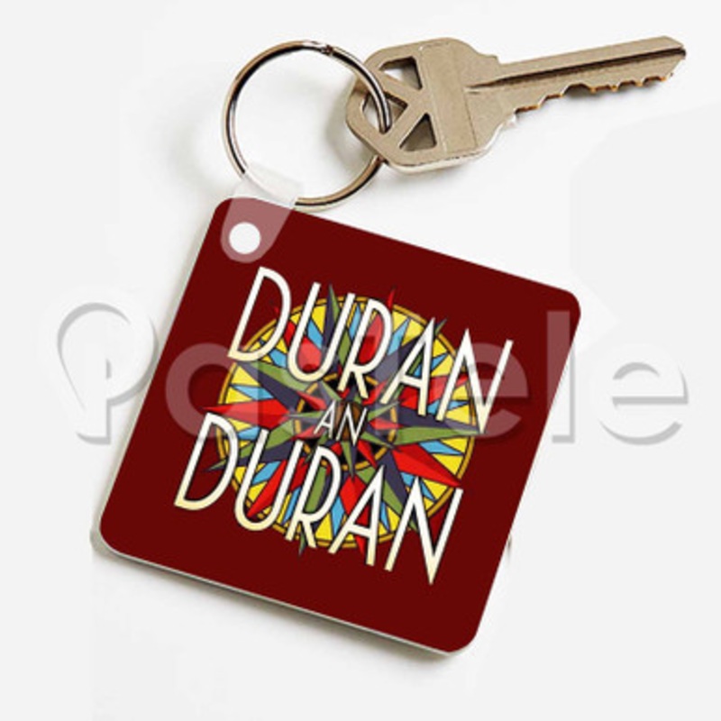 duran duran d Custom Keychain Jewelry Necklaces Pendant Two Sides Key