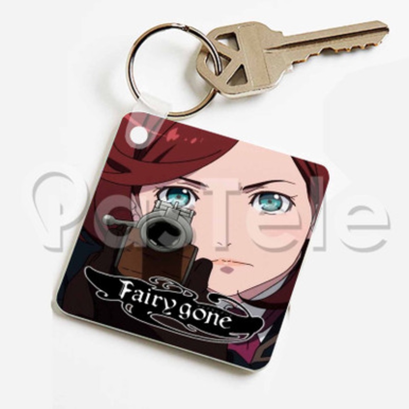 Fairy Gone 2 Custom Keychain Jewelry Necklaces Pendant Two Sides Key