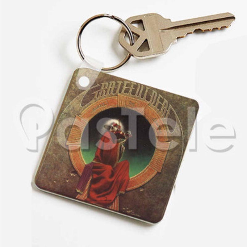 Grateful Dead Blues For Allah Custom Keychain Jewelry Necklaces Pendant Two Sides Key