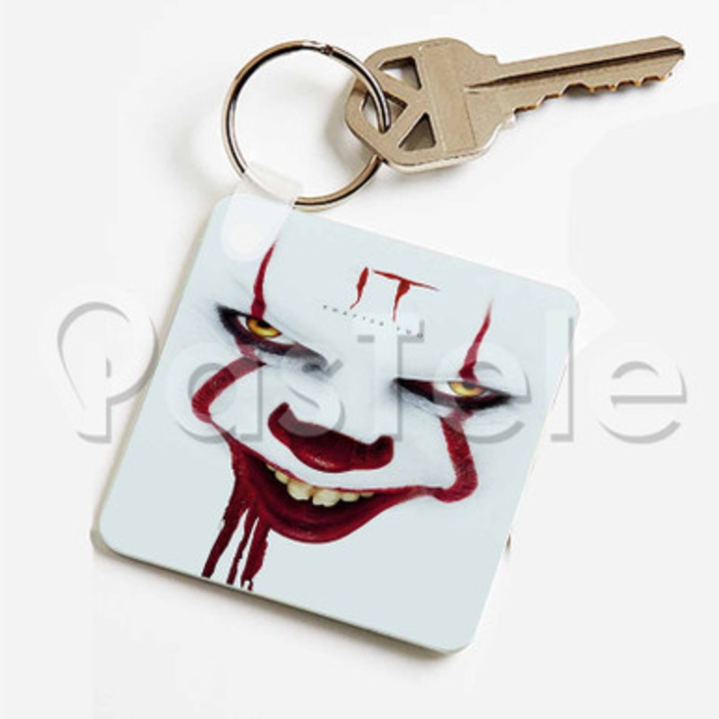 IT Chapter 2 Custom Keychain Jewelry Necklaces Pendant Two Sides Key