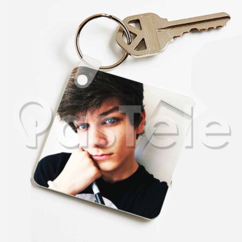 jonas bridges Custom Keychain Jewelry Necklaces Pendant Two Sides Key