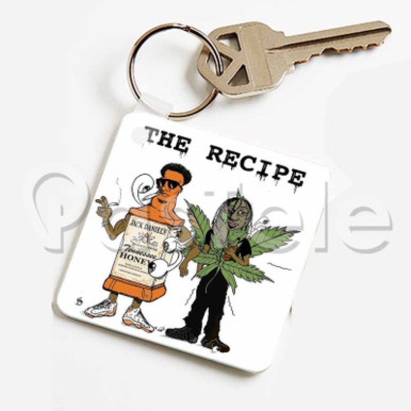 12th Street Frydays Custom Keychain Key Ring Jewelry Necklaces Pendant Two Sides Key
