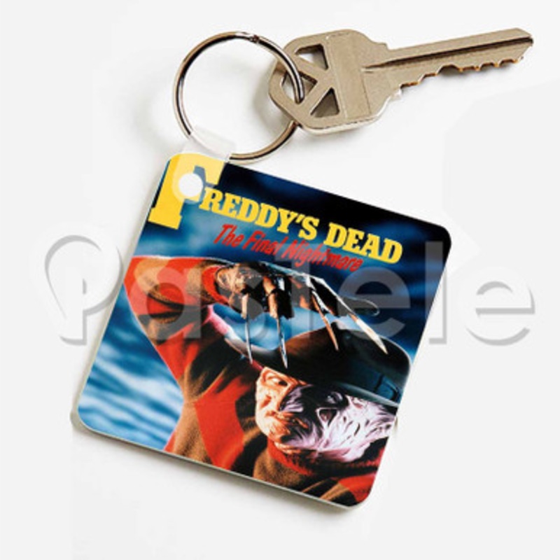 A Nightmare on Elm Street Freddy s Dead The Final Nightmare 2 Custom Keychain Jewelry Necklaces Pendant Two Sides Key