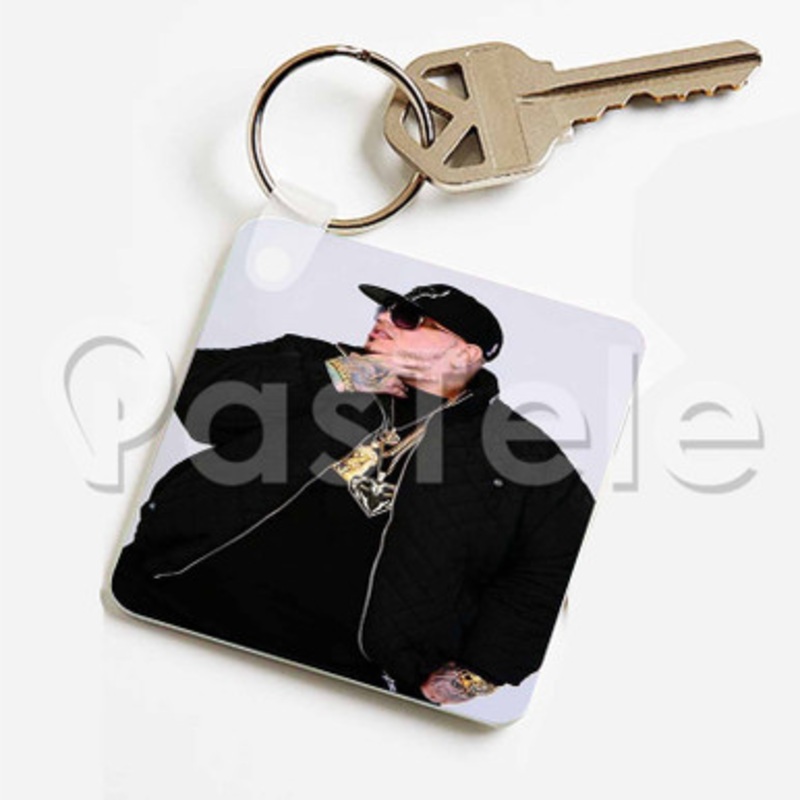 Alexio Custom Keychain Jewelry Necklaces Pendant Two Sides Key